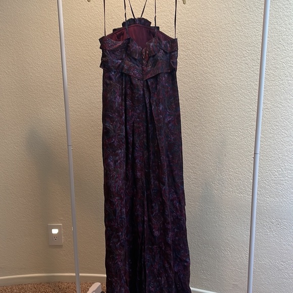 Vintage Max Azria Silk Formal Dress - Picture 5 of 9
